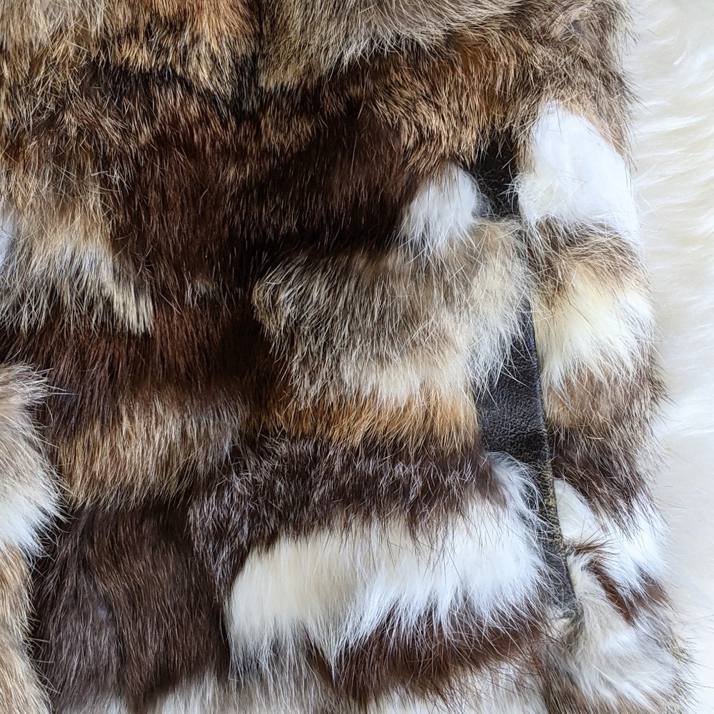 70's Vintage Genuine Fur Coat by Montgomery Ward - Picture 4 of 12